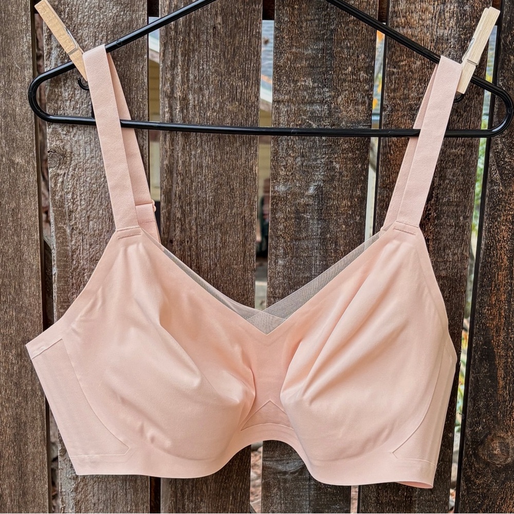 Honeylove Crossover Bra NWT In Blush (Pink) Sz 2X